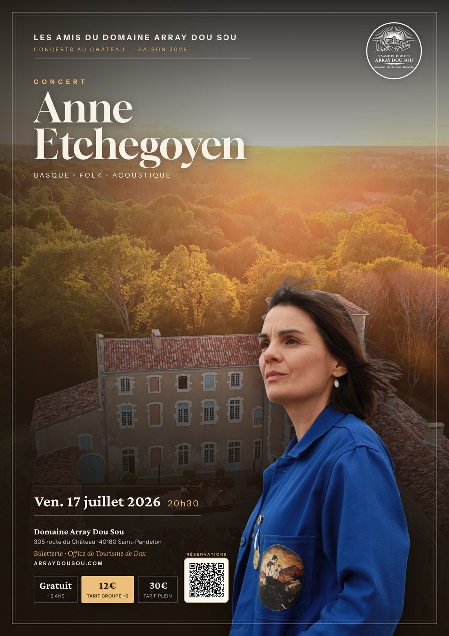 Affiche Anne Etchegoyen — Ven. 17 juillet · 20h30